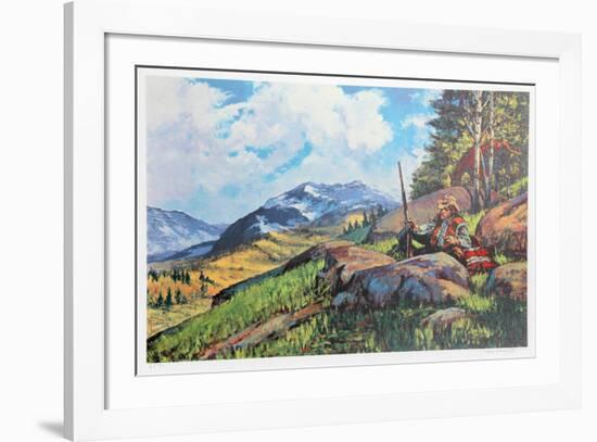 A Long Rifle Awaits-Noel Daggett-Framed Limited Edition