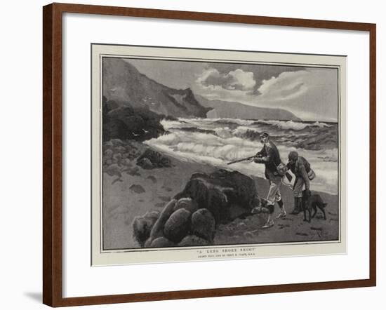 A Long Shore Shoot-Percy Robert Craft-Framed Giclee Print