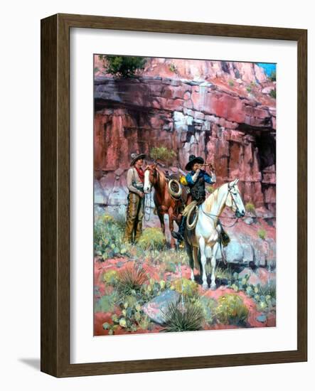 A Long Ways Off-Jack Sorenson-Framed Art Print