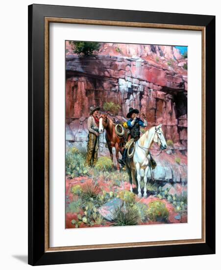 A Long Ways Off-Jack Sorenson-Framed Art Print