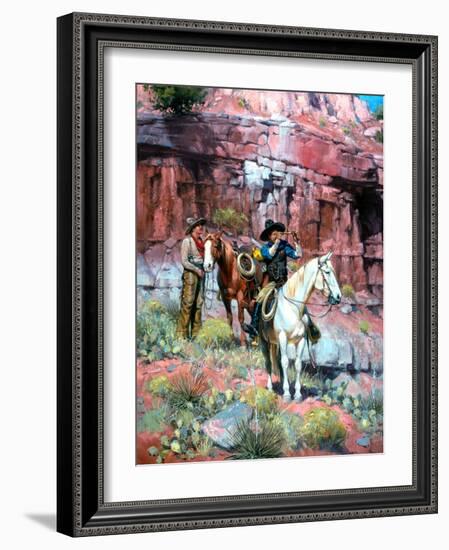 A Long Ways Off-Jack Sorenson-Framed Art Print