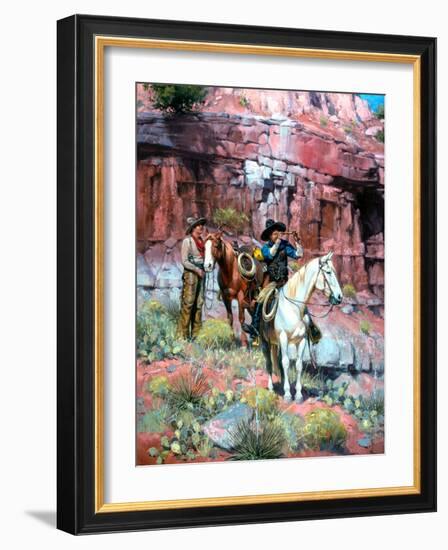 A Long Ways Off-Jack Sorenson-Framed Art Print