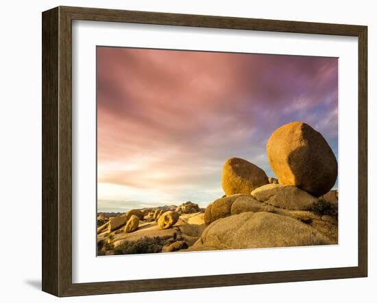A Look At The Unique Rock Formations Of Joshua Tree National Park-Daniel Kuras-Framed Photographic Print