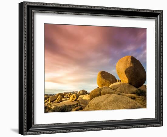 A Look At The Unique Rock Formations Of Joshua Tree National Park-Daniel Kuras-Framed Photographic Print