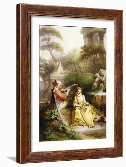 A Love Song-Henry Andrews-Framed Giclee Print