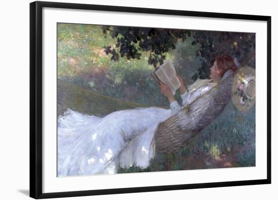 A Love Story, 1903-Emanuel Phillips Fox-Framed Giclee Print