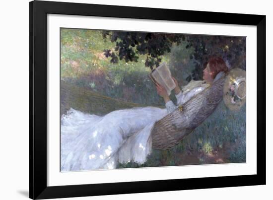 A Love Story, 1903-Emanuel Phillips Fox-Framed Giclee Print
