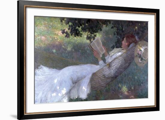 A Love Story, 1903-Emanuel Phillips Fox-Framed Giclee Print