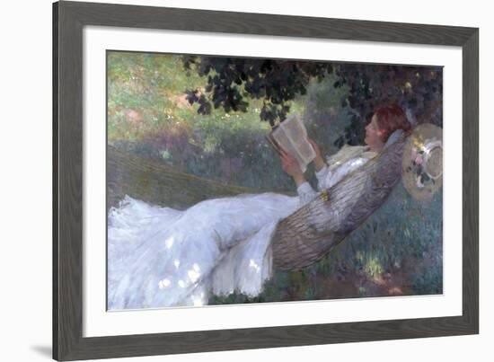 A Love Story, 1903-Emanuel Phillips Fox-Framed Giclee Print