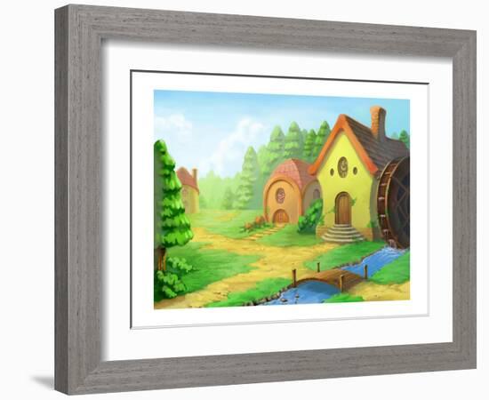 A Lovely House-Kyo Nakayama-Framed Giclee Print