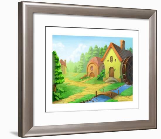 A Lovely House-Kyo Nakayama-Framed Giclee Print