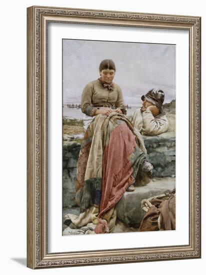 A Lover and His Lass, 1884-Walter Langley-Framed Giclee Print