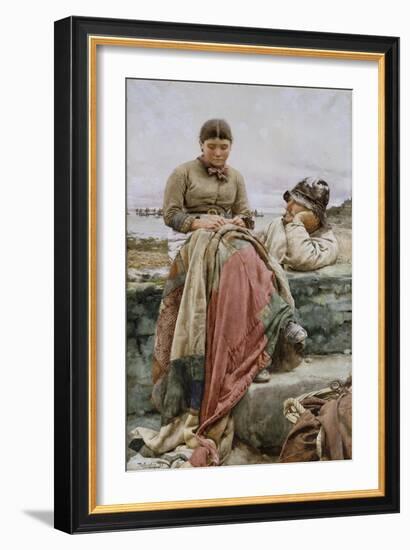 A Lover and His Lass, 1884-Walter Langley-Framed Giclee Print