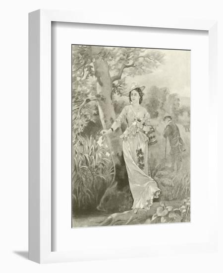 A Lover's Complaint. Poems-Felix Octavius Carr Darley-Framed Giclee Print