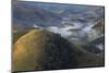 A Low-Hanging Mist in the Early Morning over Sao Francisco Xavier's Rolling Hills and Farmland-Alex Saberi-Mounted Photographic Print