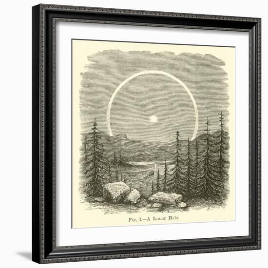 A Lunar Halo-null-Framed Giclee Print