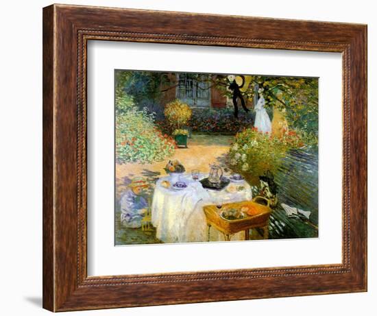 A Luncheon-null-Framed Giclee Print