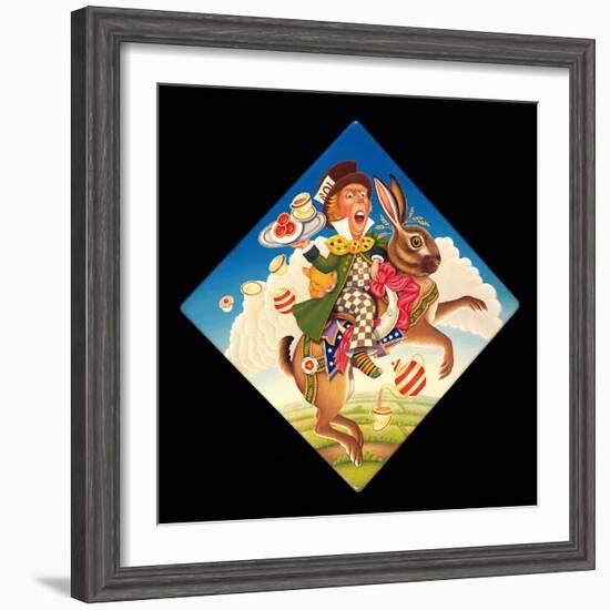 A Mad Tea Party, 2008-Frances Broomfield-Framed Giclee Print