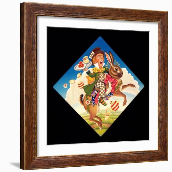 A Mad Tea Party, 2008-Frances Broomfield-Framed Giclee Print