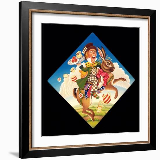 A Mad Tea Party, 2008-Frances Broomfield-Framed Giclee Print