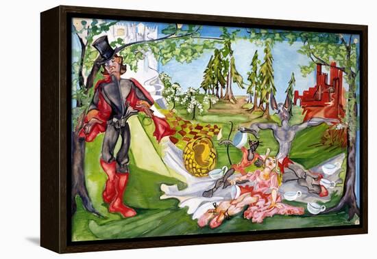 A Mad Tea Party-Zelda Fitzgerald-Framed Stretched Canvas