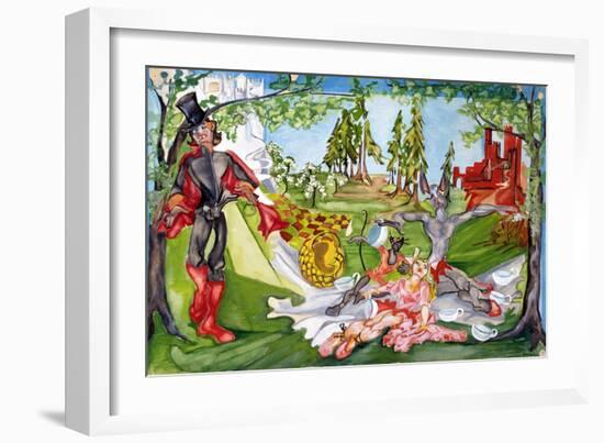 A Mad Tea Party-Zelda Fitzgerald-Framed Art Print