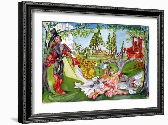 A Mad Tea Party-Zelda Fitzgerald-Framed Premium Giclee Print