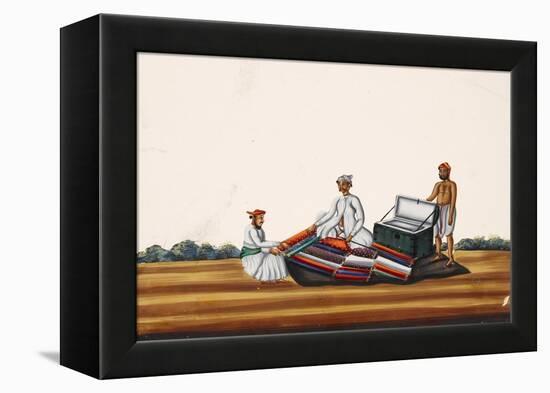 A Madras Hawker, from Thanjavur, India-null-Framed Premier Image Canvas