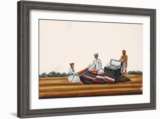 A Madras Hawker, from Thanjavur, India-null-Framed Giclee Print