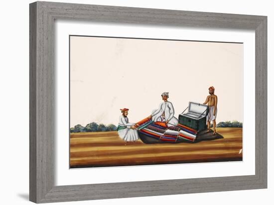 A Madras Hawker, from Thanjavur, India-null-Framed Giclee Print