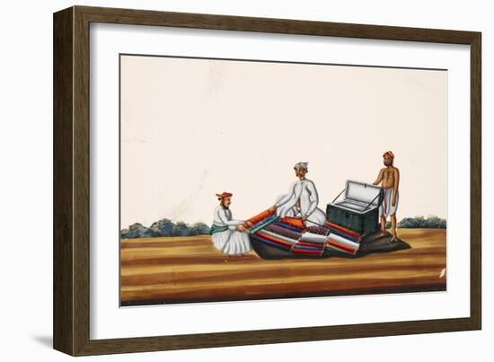 A Madras Hawker, from Thanjavur, India-null-Framed Giclee Print