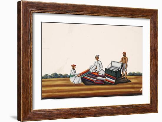 A Madras Hawker, from Thanjavur, India-null-Framed Giclee Print