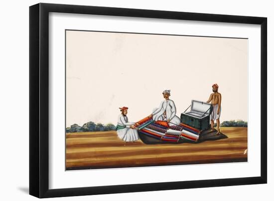 A Madras Hawker, from Thanjavur, India-null-Framed Giclee Print