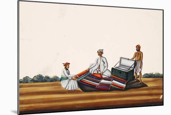 A Madras Hawker, from Thanjavur, India-null-Mounted Giclee Print