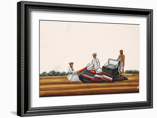 A Madras Hawker, from Thanjavur, India-null-Framed Giclee Print