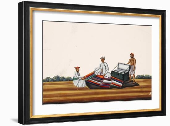 A Madras Hawker, from Thanjavur, India-null-Framed Giclee Print