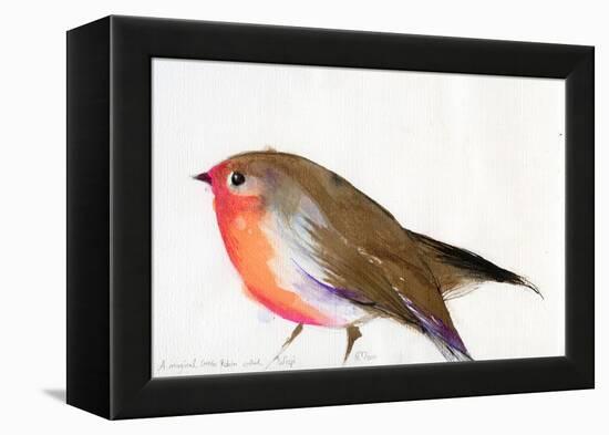 A Magical Little Robin Called Wisp, 2011-Nancy Moniz-Framed Premier Image Canvas