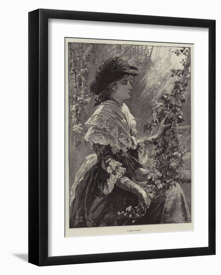 A Maid of Kent-Davidson Knowles-Framed Giclee Print