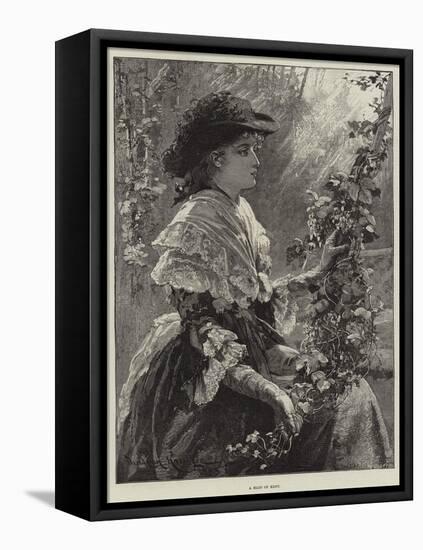 A Maid of Kent-Davidson Knowles-Framed Premier Image Canvas