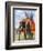 A Majestic Elephant at Bengal's Chief Festive Gathering, India, 1922-L Reverend Barber-Framed Giclee Print