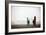 A Male And Female Surfer Hold Their Surfboards In The Olympic National Park In Washington State-Ben Herndon-Framed Photographic Print