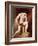 A Male Nude-William Etty-Framed Giclee Print