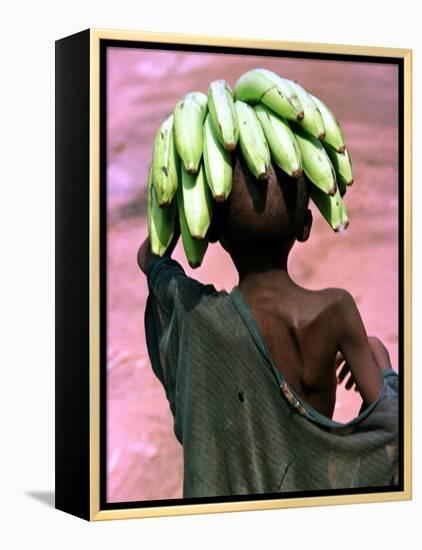 A Malnourished Hutu Refugee Returns to His Family-null-Framed Premier Image Canvas