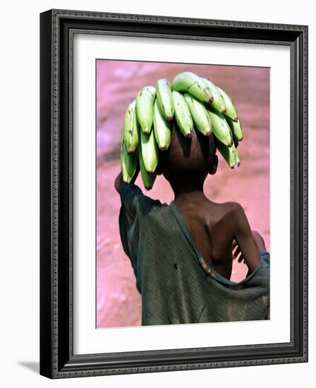 A Malnourished Hutu Refugee Returns to His Family-null-Framed Photographic Print