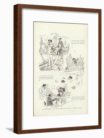 A Maltese Tragedy, the Rival Agents and How They Do Business in Malta-Phil May-Framed Giclee Print