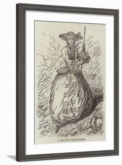 A Malvern Mountaineer-null-Framed Giclee Print