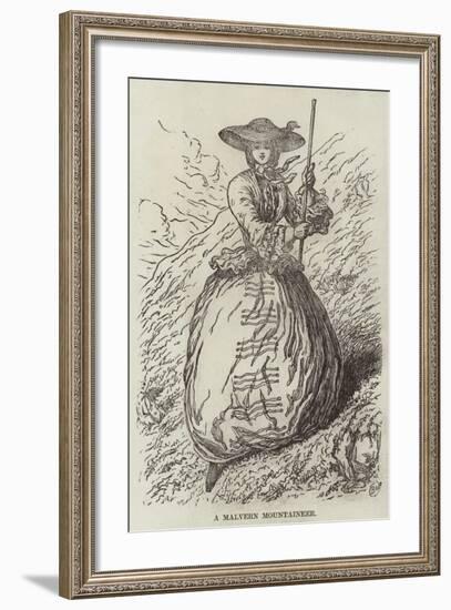 A Malvern Mountaineer-null-Framed Giclee Print