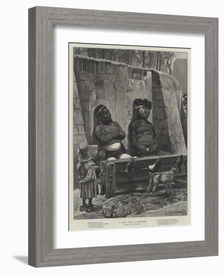 A Man and a Brother-Richard Caton Woodville II-Framed Giclee Print