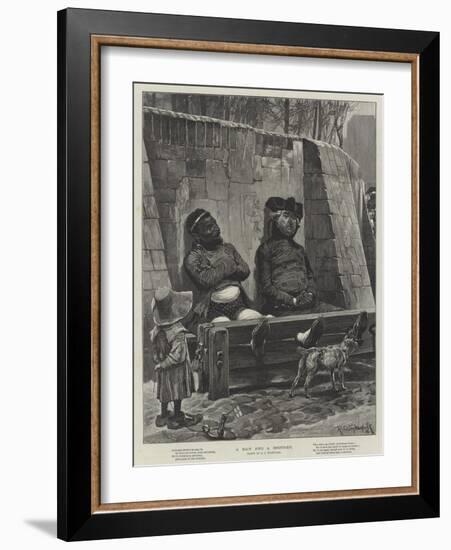 A Man and a Brother-Richard Caton Woodville II-Framed Giclee Print