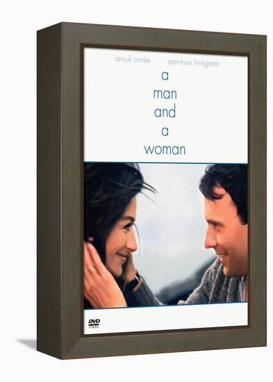 A Man and a Woman, 1966-null-Framed Stretched Canvas